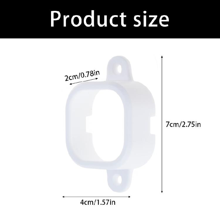30pcs Outdoor LED Light Mounting Clip Courtyard LED Light Fixed Bracket for H705 Stable Outdoor Installation Enduring