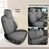 Equation Leopard Titanium Seat Covers: Full Coverage, Breathable, Universal, 2025 Model, Four Seasons, 7-Seater.