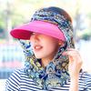 Outdoor cycling sun hat summer, ladies, hat, summer big edge sun hat beach hat Korean version sun hat