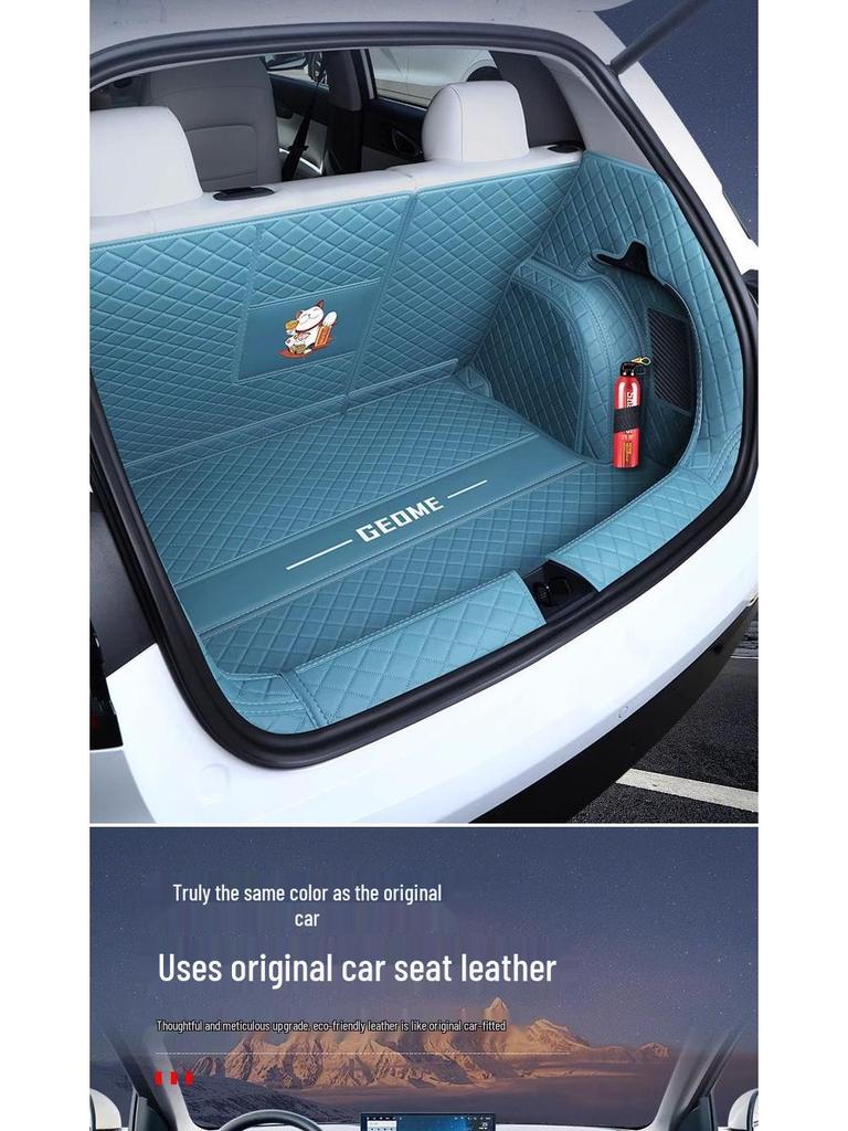 Geely Vision Trunk Mat Set: Surround Vision Front & Rear Interior Accessories