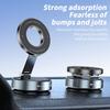 K1 Magnetic Car Phone Mount with Suction Cup Base 360 Degree Rotation Foldable Navigation Stand