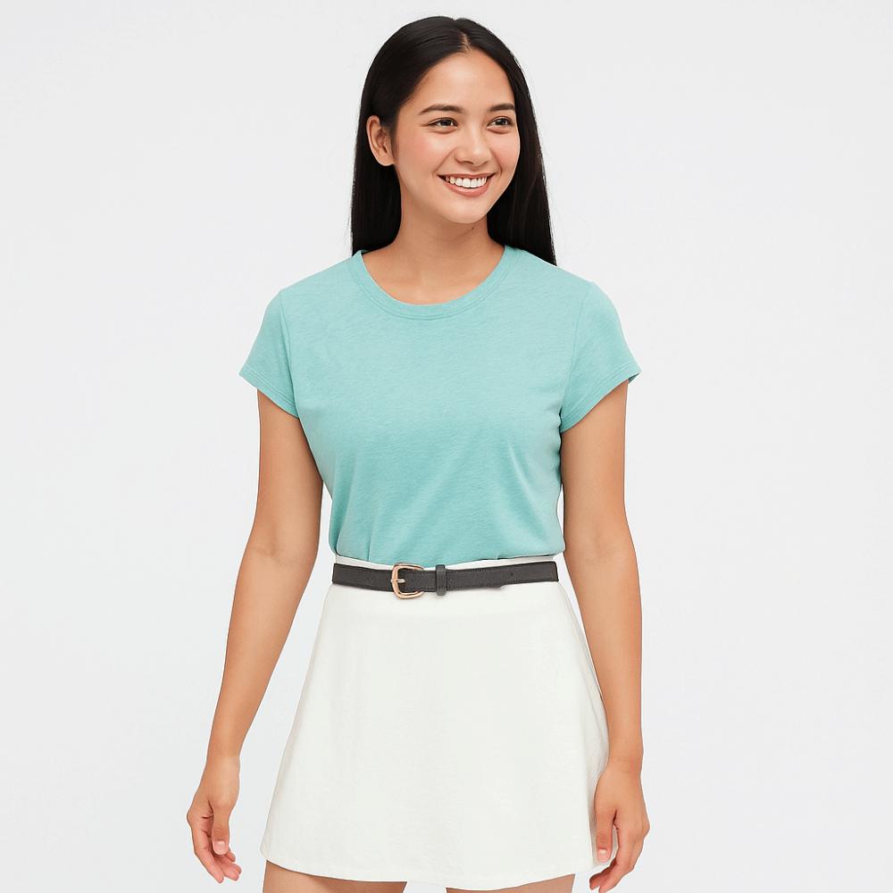 Spänne Mockaläderbälte Casual Midjeband Mode Affärsmidjebälte För Kvinnor