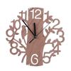 Creative Wooden Bird Wall Clock - Silent Living Room Decoration