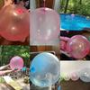 Children Outdoor Soft Air Water Filled Transparent Bubble Ball Inflating Balloon Toy Fun Party Game Great Kids Gifts