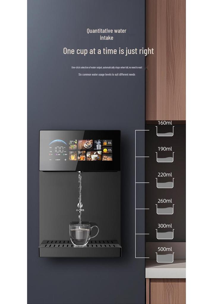 Smart Wall-Mount Instant Heating Water Dispenser with Temperature Control for Home or Office