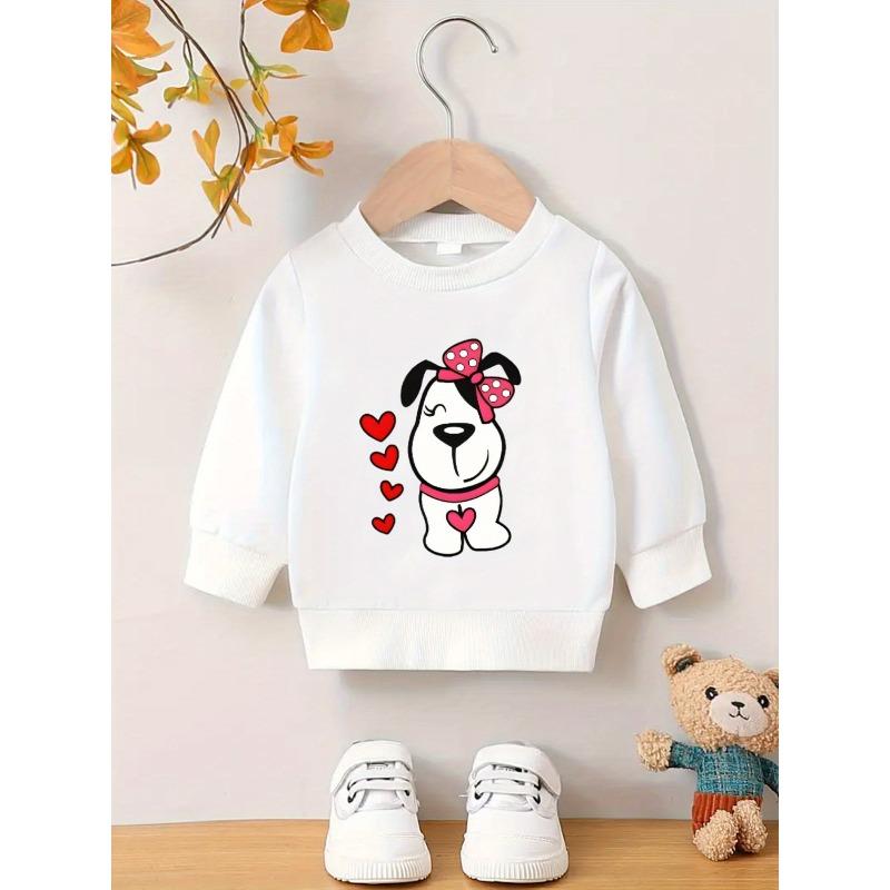 European sizes Easy Print Pattern, Comfortable And Skin-Friendly Sweatshirt for Baby Kids Aged 0-3 Years, Suitable for Spring And Autumn
