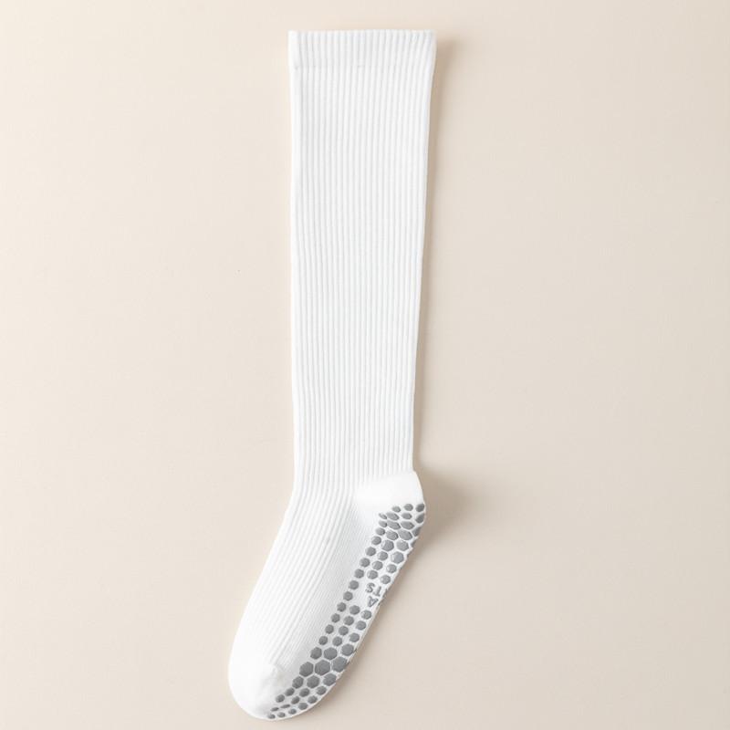 Color Matching Yoga Calf Socks Professional Non-Slip Pilates Pressure Sports Socks Children'S Fitness Dance Stockings