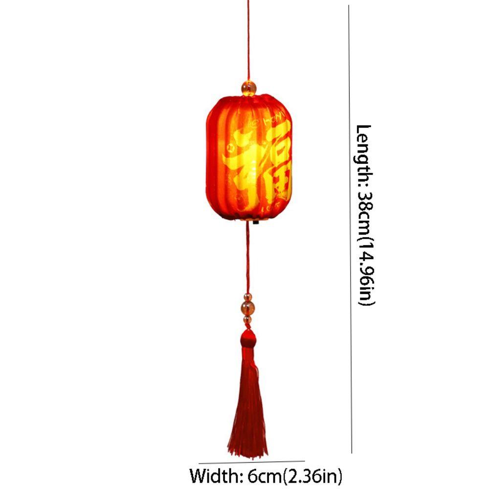 2026 Horse Year New Year Lantern Red Chinese Style Handheld Lantern Small Lanterns Tassel Lantern Hanging Ornament