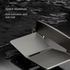 Bathroom Soap Dish Creative Drain Space Aluminum Punch-free Toilet Soap Dish Bathroom Shelf Wall-mounted
