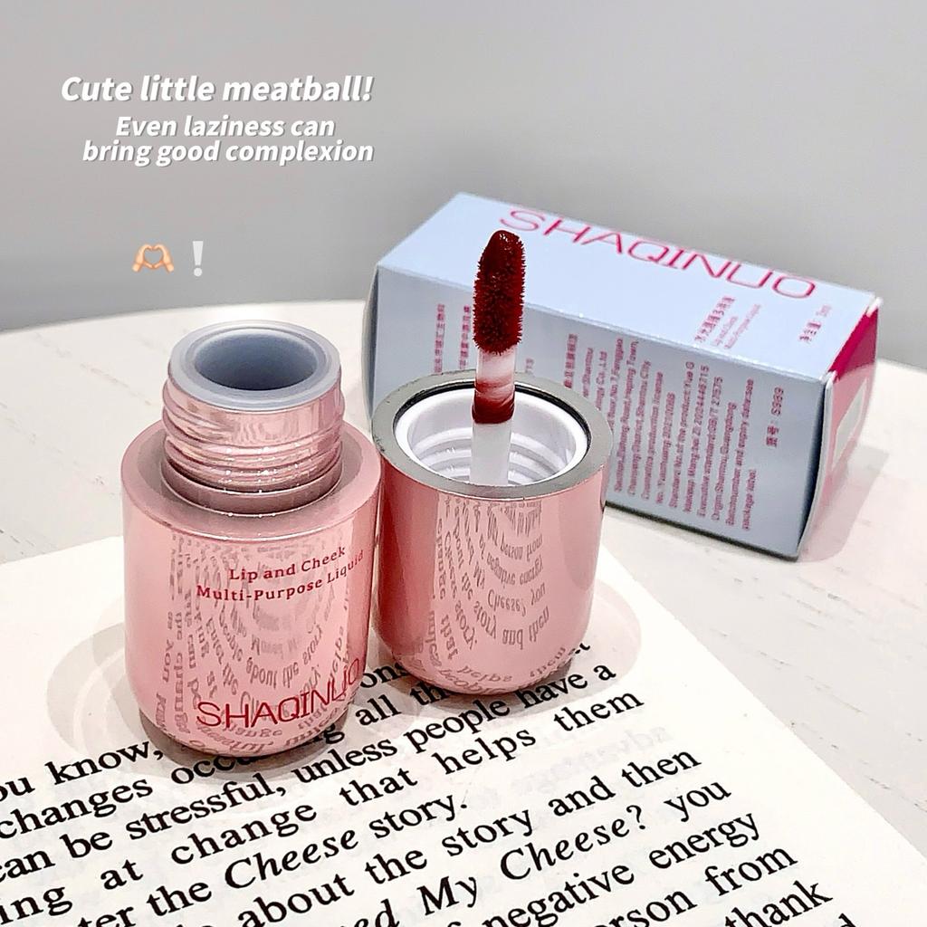 SHAQINUO Lip and Cheek Multi-Purpose Liquid Lip Gloss