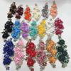 3D Flowers Rhinestone Beaded Handmade Applique for Clothes Sequins Patch Wedding Dress Sew On Handcraft Creativity Material