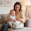 Large Capacity Baby Wipes Warmers Featuring Adjustable Temperature Control LED Monitor And Safety For Convenient Operation