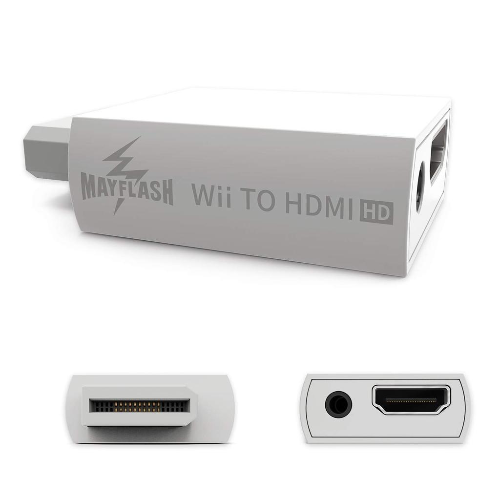 Mayflash Wii to HDMI Converter HDMI Adapter [Official Japanese Product]