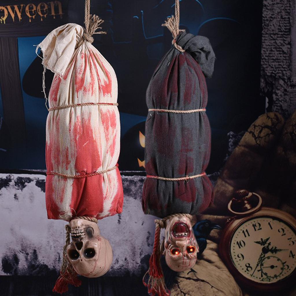 Voice Controlled Sensing Horror Props Hanging , Cloaks,  Festival Decorations, Horror Pendants,halloween Party Decorations,halloween Decorations