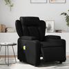 Vidaxl Foldable Massage Armchair, Electric, Black, Faux Leather