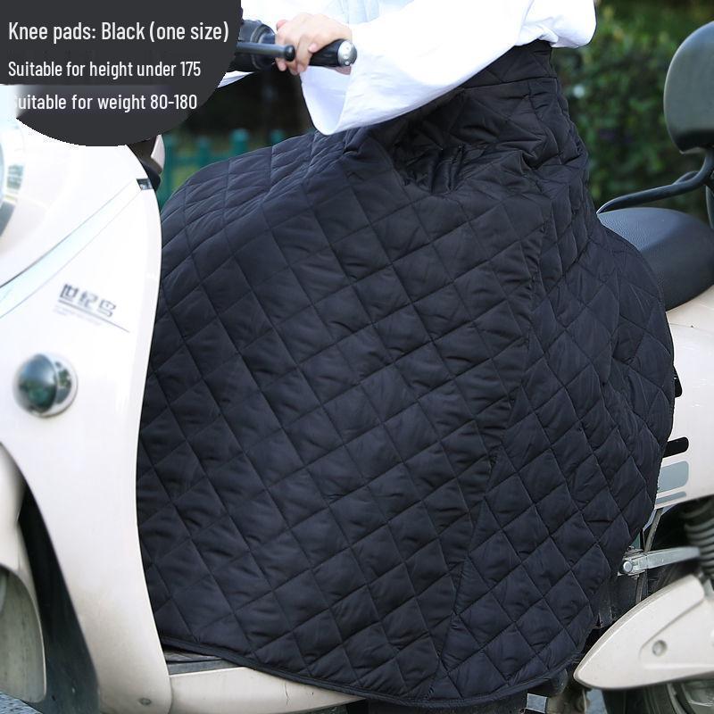 

Women s Winter Windproof Knee Pads & EMU Cold Protection Motorcycle Skirt Coat One Size (Approx. 40-90kg) Adjustable чорний