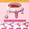 Smart Knitting Loom Kit Beginners Circular Crochet Machine DIY Handmade Create Hats Scarves Easy Handicraft Tool Sewing Supplies