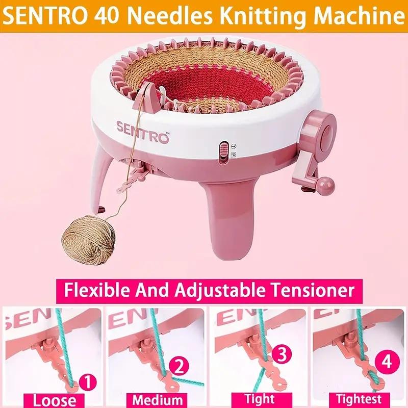 Smart Knitting Loom Kit Beginners Circular Crochet Machine DIY Handmade Create Hats Scarves Easy Handicraft Tool Sewing Supplies