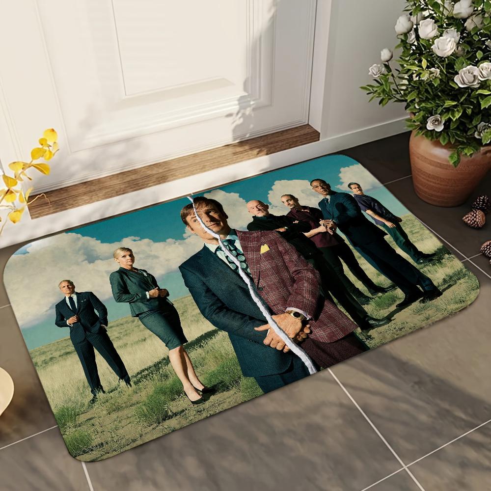 

1pc Better Call Saul Bathroom Absorbent Mats Anti-Slip Mats Home Decor Supplies Carpets Home Kitchen Floor Mats 40x60cm