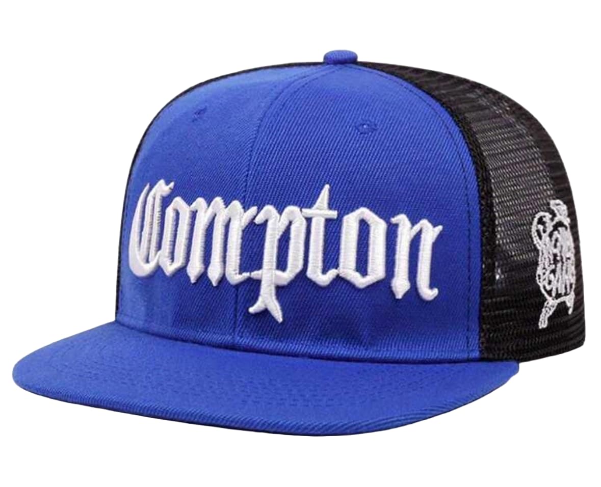 

Sproutsy Men s Compton Mesh Trucker Baseball Cap for Outdoor Sun Protection and Summer Wear (Blue)
