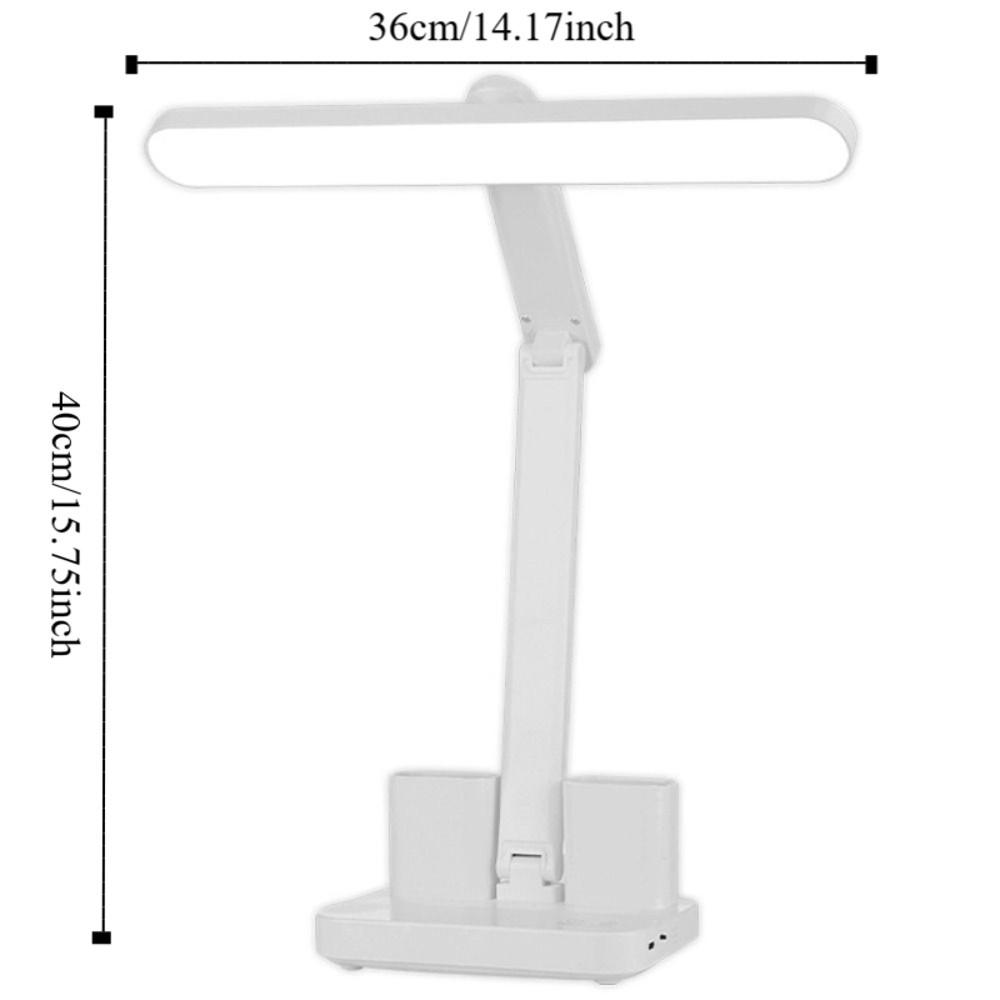 3 Levels Dimmable LED Desk Lamp Touch Control No Battery Foldable Reading Light USB Plug EU Desk Lamp Reading Light