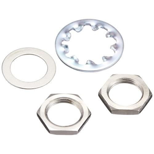 Scud Nut Set, Nickel, for Open Jacks, EXNUT-OJN