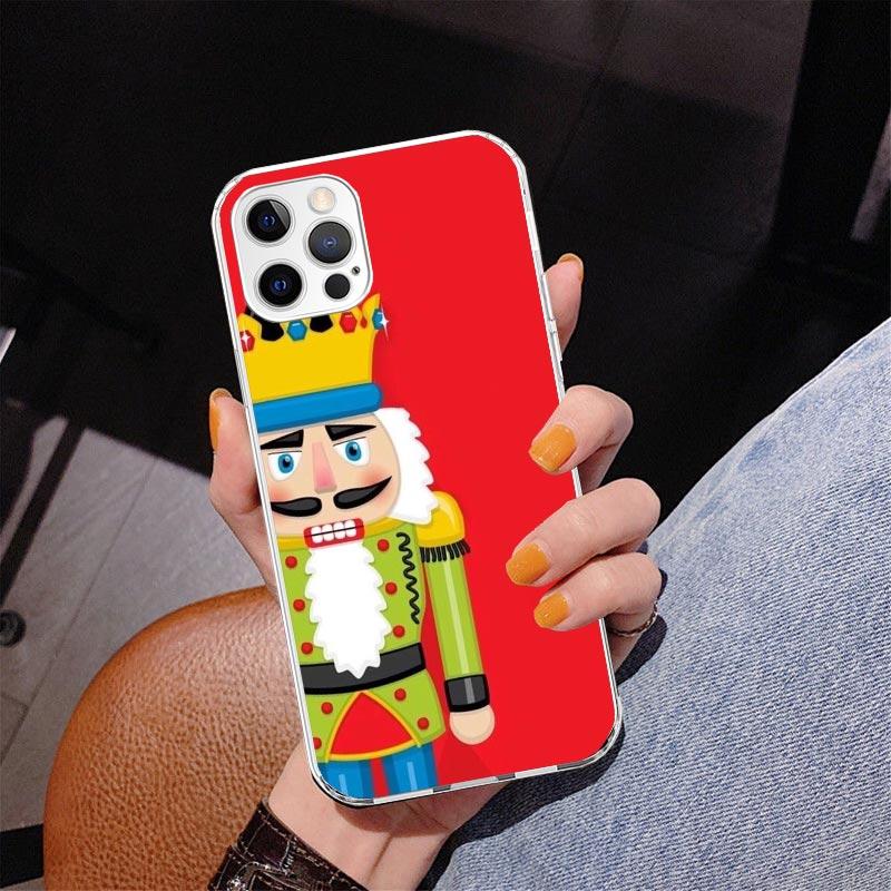 

Nutcracker King Cartoon Phnoe Case for Iphone 17 Air 16 11 12 13 Mini 14 Plus 15 Pro Max 7 8E SE 2020 16ProMax Phone Cover Coque iPhone 7(8)SE