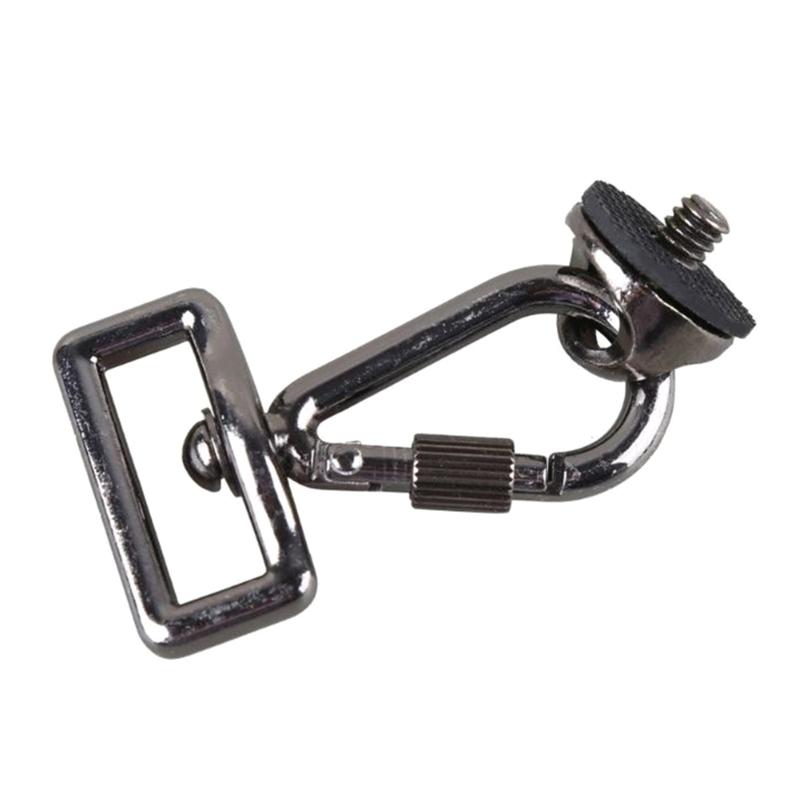 Kamera Tripod 1/4" Vida Bağlantı Adaptörü Karabina Kancası Hızlı Çıkarma Seti DSLR Omuz Askısı Kayışı Kemeri