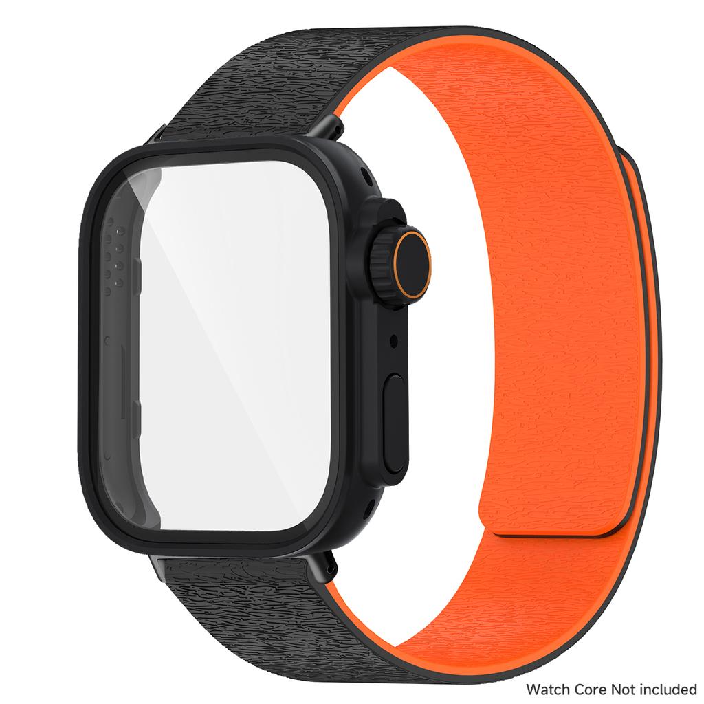 Magnetic Silicone Strap With Change To Ultra Watch Case Screen Protector Cover Fo Fit 4Pro For Huawei Watch Fit4 3 Bracelet