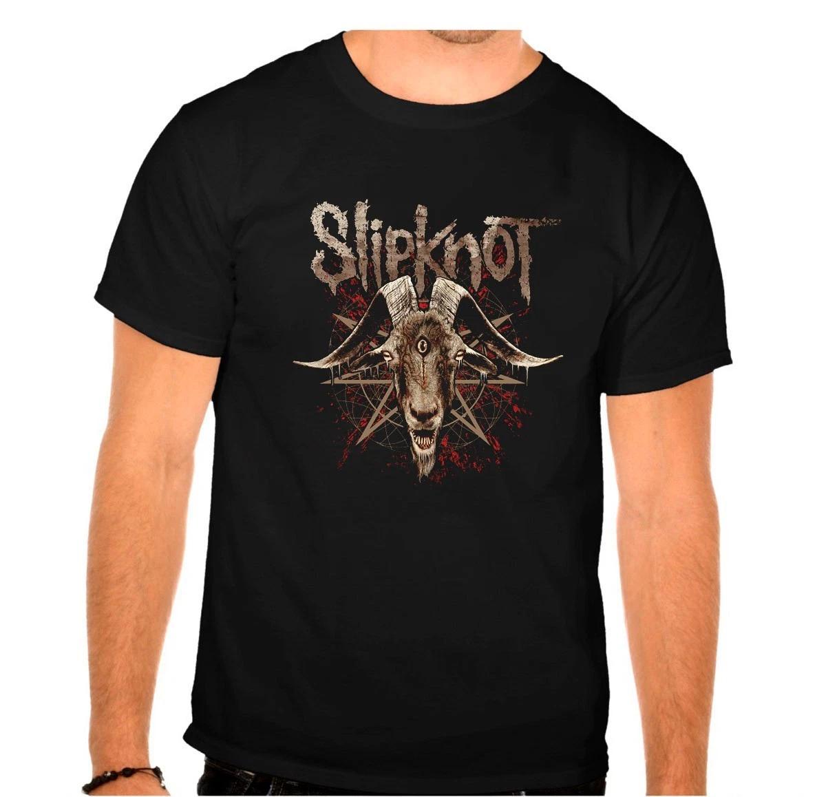 SLIPKNOT Rockband Rock Music Schwarz T-Shirt XS
