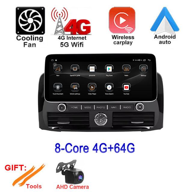 For Toyota Prado 2004-2009 Carplay Android 14 Car Radio Multimedia Video Player Navigaion Head Unit Stereo 2Din Audio