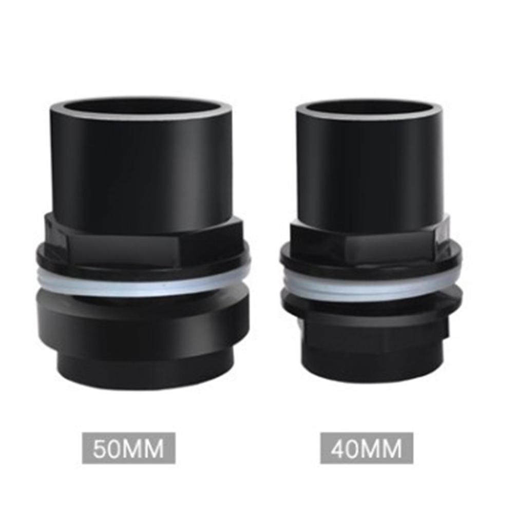 Joint Tank Connector With Nut 1 Pc Fitting Tool Hose Connector Threaded Tank Connectors For Fish Pond Filter Pipe