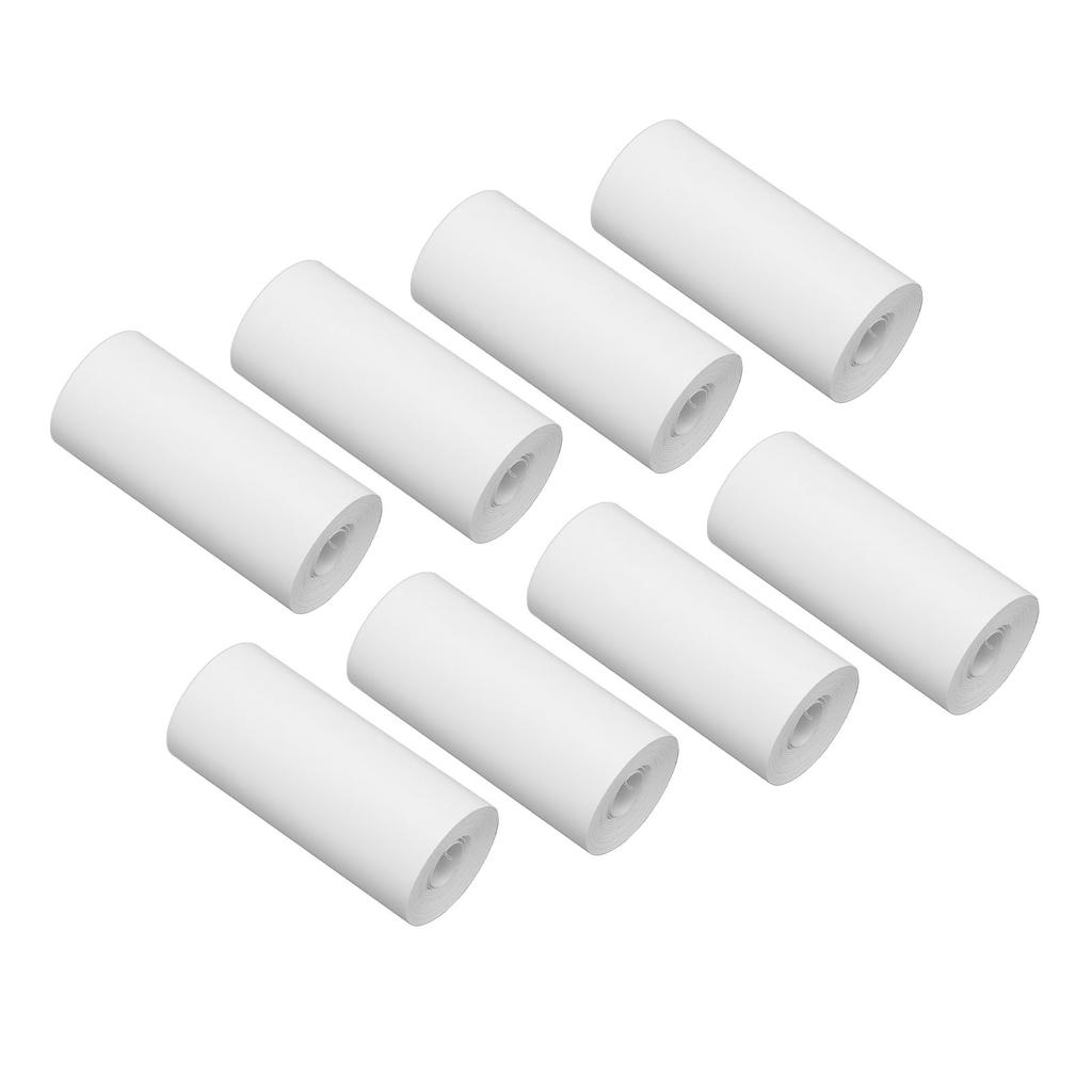 20Pcs Thermal Printing Paper Rolls Portable Refill Set Print for Camera Notes Labels 57x25mm