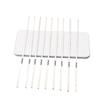 ZISIZ 304 Stainless Steel Flat BBQ Skewers