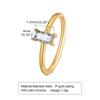 Set of 2 Stacking Ring for WomenStainless Steel 2mm Thin Gold Color Dome Shap Minimalist Jewelry