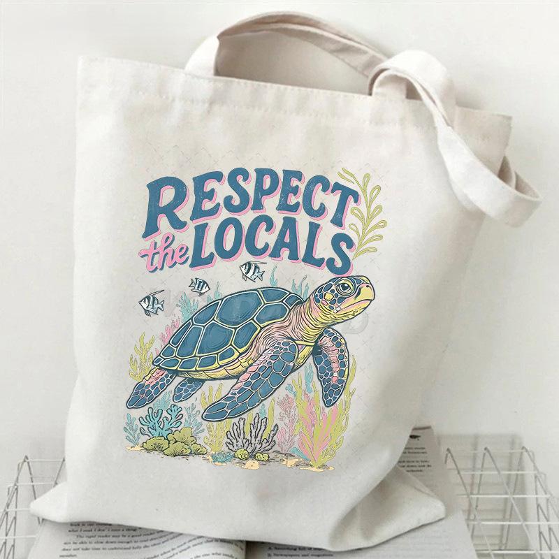 

Ocean Animal Trend Shoulder Bag Daily Versatile Commuter Student Tutoring Bag No specification