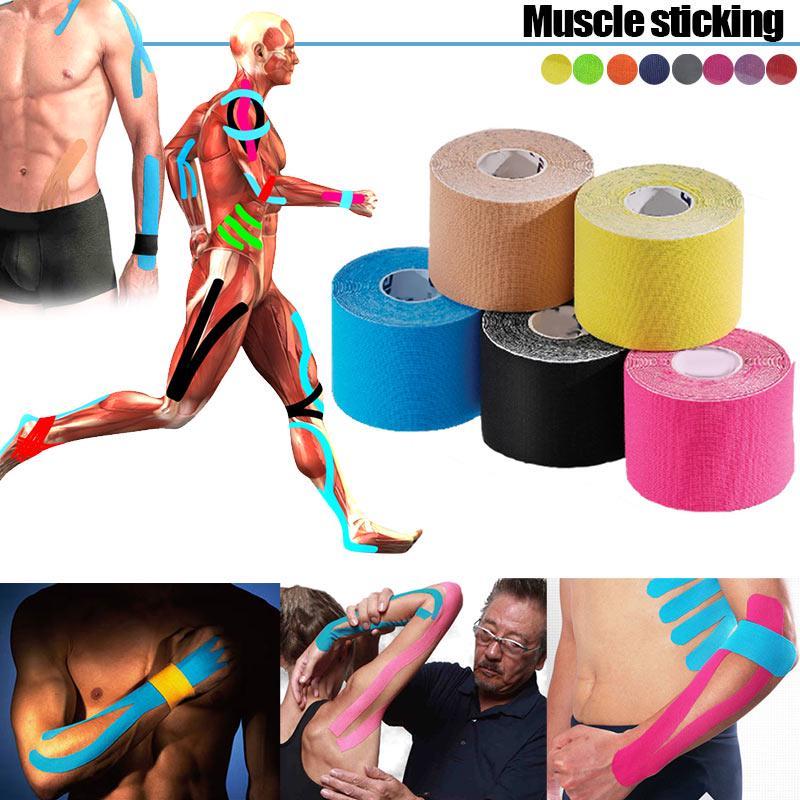 Details about / 4//6 Roll 5M Kinesiology Tape Sport Physio Muscle Injury PRO Pain Relief Support