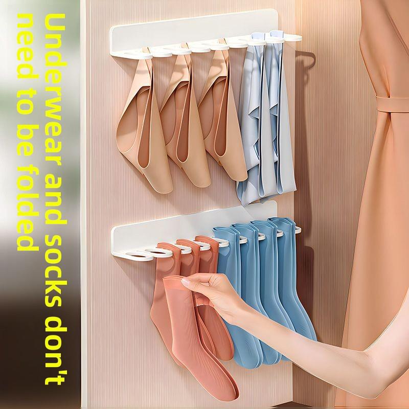 Wardrobe, Underwear, Socks, Storage Rack, Wall-mounted Bra Hook, Clothes Hanger, Storage Box, Storage Rack - A Perfect Organizing Tool
