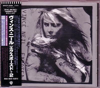CD VINCE NEIL - Exposed WPCP5290 WARNER BROS 1993 Japan Rock Used