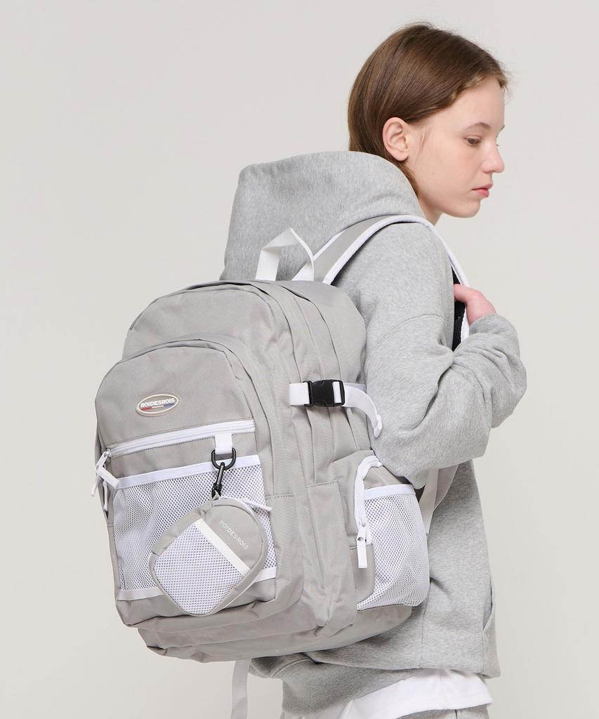 Roidesrois Plan B Circle 3D Pocket Mesh Backpack (Grey)
