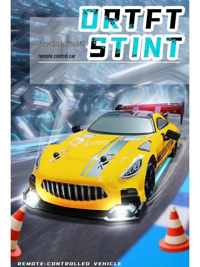 Four-Wheel Drive High-Speed Drift RC Car, Drop-Resistant, 2.4G Remote Controlled, Speed Control Toy.