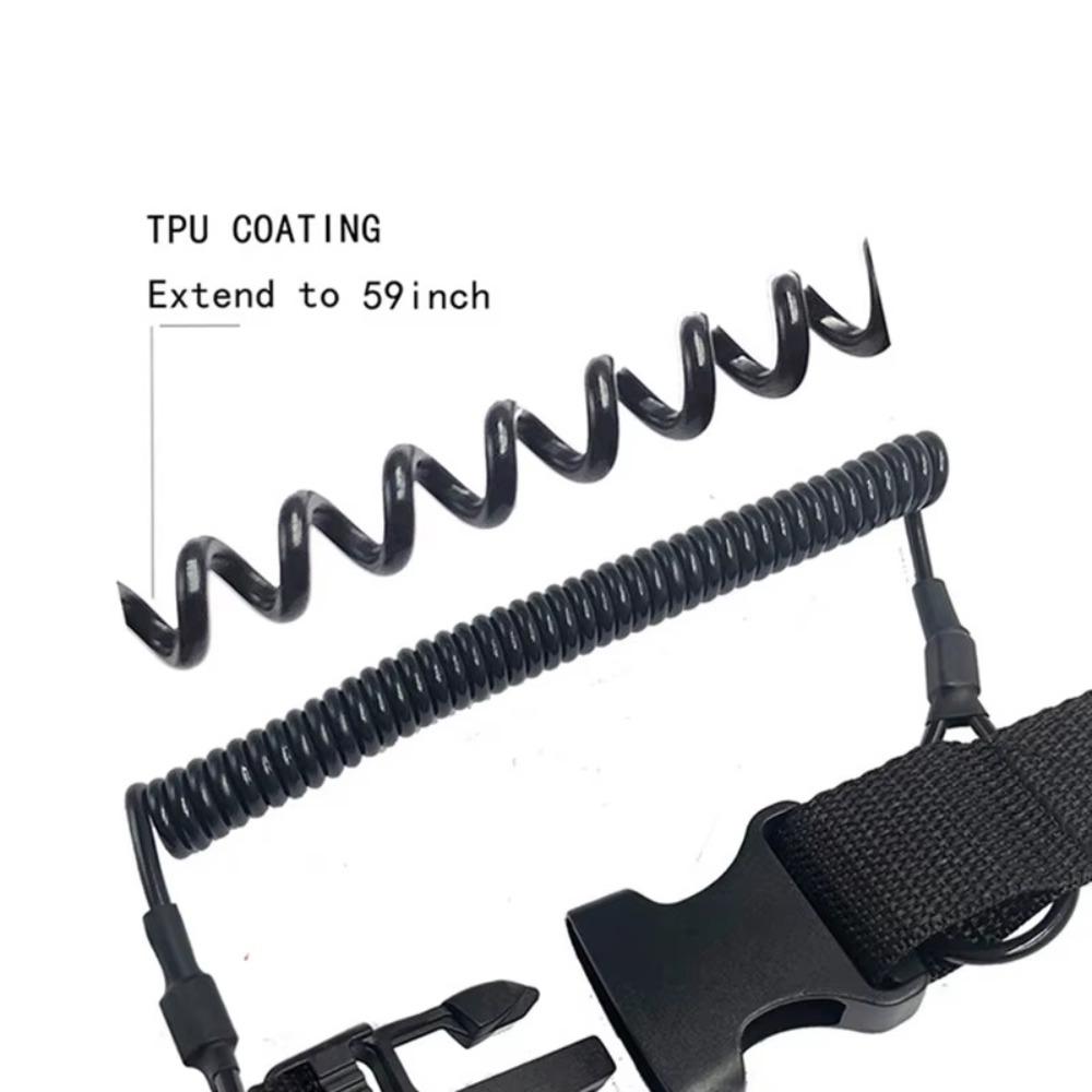 Quick Release Diving Camera Lanyard Strap Buckle Clips Underwater Camera Anti-lost Spring Rope Diving Anti-lost Rope