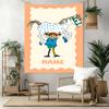 Pipi Custom Your Name Wall Decor Tapestry Art For Pet Memorial Birthdaywedding Party Backdrop Family Gift