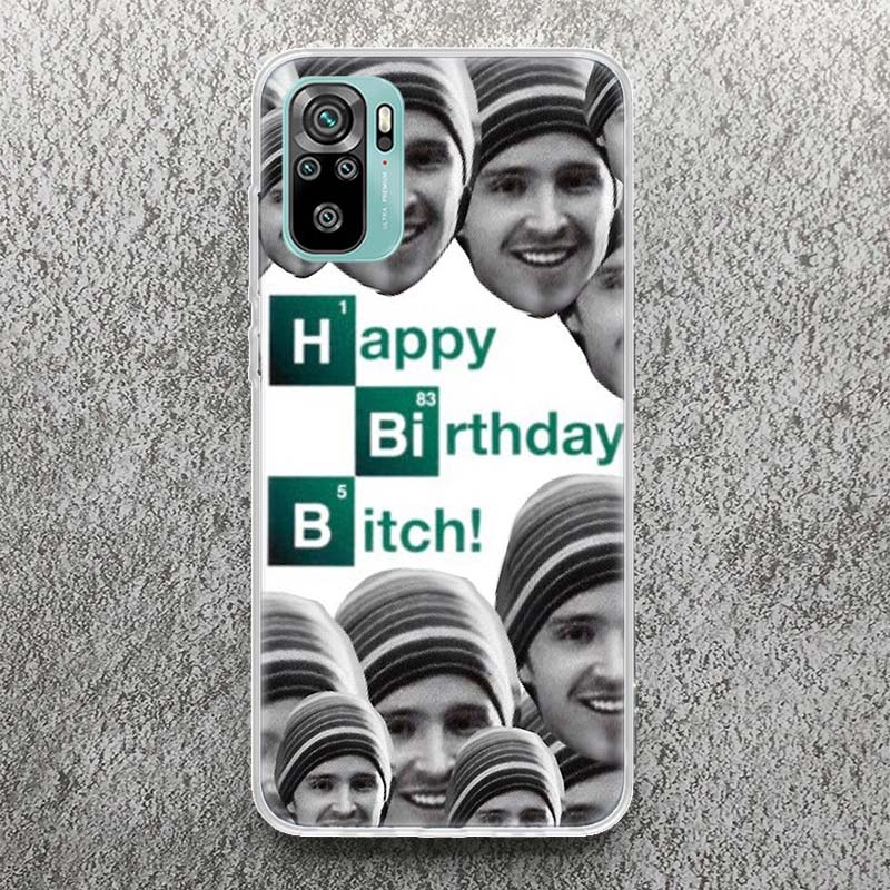 Breaking Bad TV Print Soft Case for Xiaomi Redmi Note 12S 11S 12 11T 10S Phone Shell 9S 8T 11 10 9 8 11E Pro Plus 7 Cover