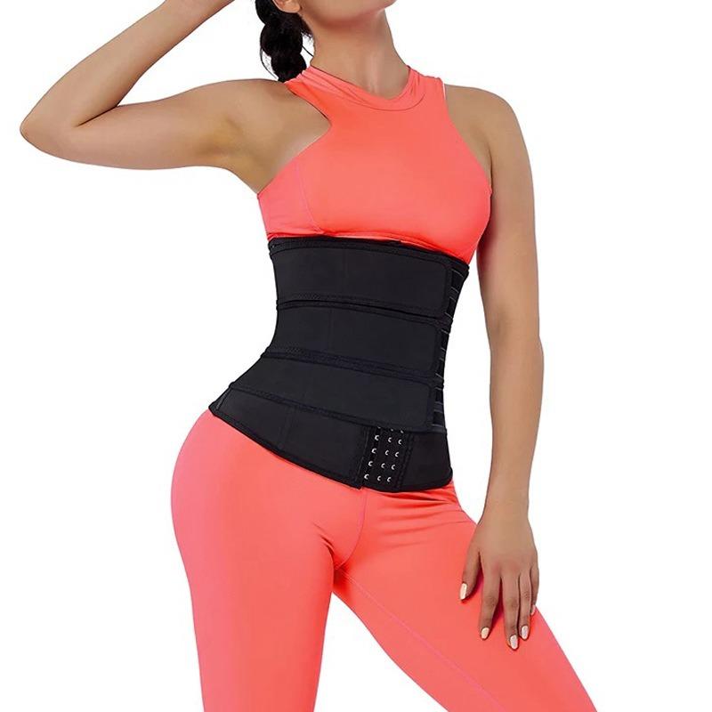 Women Reinforced Sports Waist Cincher Corset Body Shaper Slimming Tummy Girdle