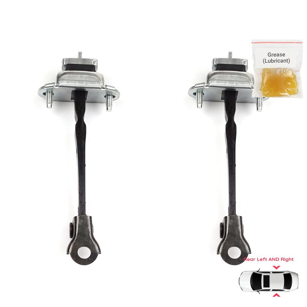 EDP1237-1 2 Pieces Rear Door Hinge Stop Check Strap Limiter 42467901 for Vauxhall Opel Mokka A J13 2013-2020