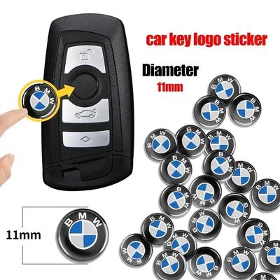 Pegatina Logo para Llave de Coche 11/14mm Pegatina Emblema para Llave de Coche Para X1 X3 X5 X6 X7 Serie 1 3 5 6 7 G20 G30 G11 F15 F16 G01 G02 F48