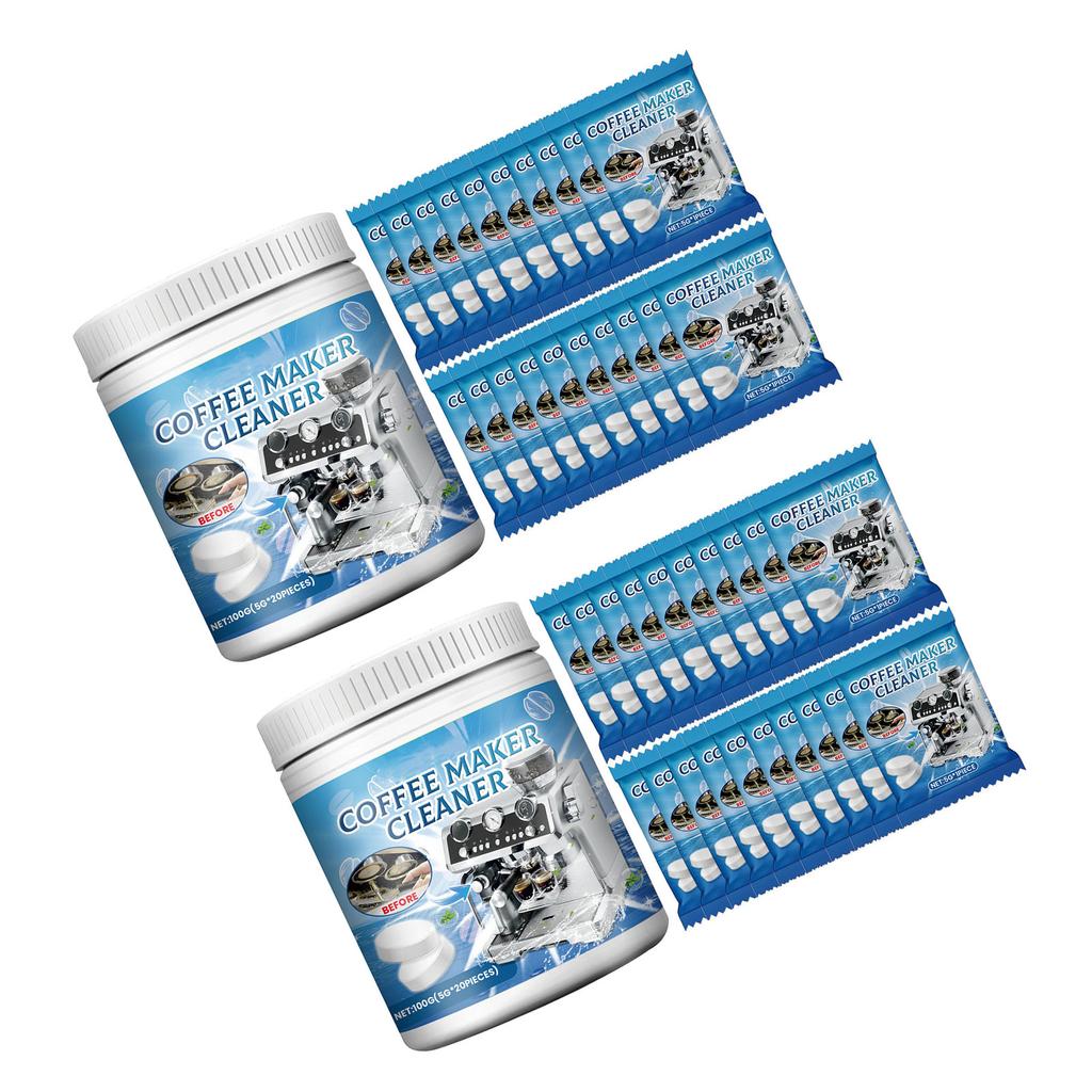 Leistungsstarke Kaffeemaschine Reinigungstablette Brausetablette Entkalker Küchentee Schmutzreinigungsprodukt