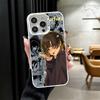 Blue L-Lock Bachira Meguru Soft Phone Case for iPhone 15 16 17 Pro Max 17Air 16E 14 Plus 13 12 Mini Shockproof Cover Back Shell
