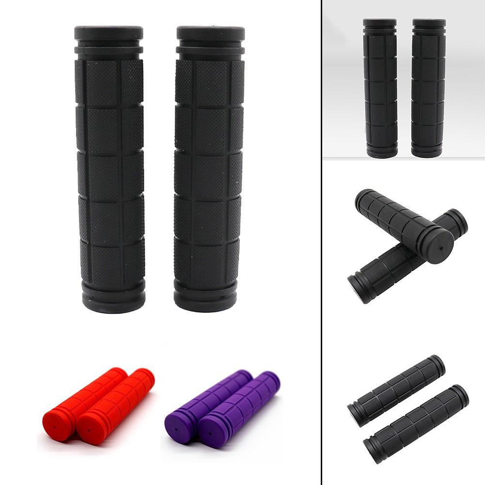 Replacement Handlebar Shock Absorption Soft Rubber 2Pcs 3 Colors